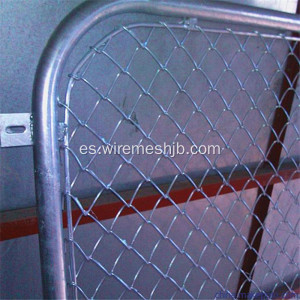 1.5M * 2.5M Galvanized Chain Link Fence Panels